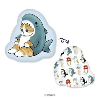 mofusand サメにゃんもちもちクッションの画像