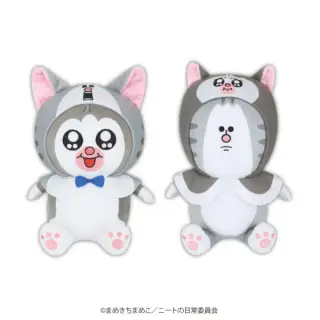 まめきちまめこ ニートの日常 かぶりっこぬいぐるみの画像