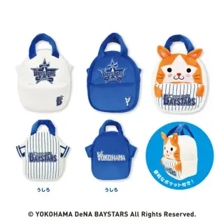 横浜DeNAベイスターズ ダイカット手さげバッグの画像