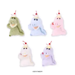 ワーリーフレンズ ぬいぐるみクリップ～しゅわしゅわクリームソーダ～の画像