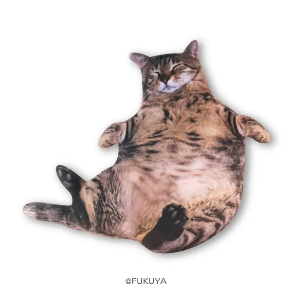 リアルでぶ猫クッション(画像)