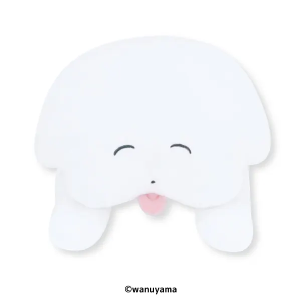 ワヌ山 くてんこぬいぐるみクッション(画像)