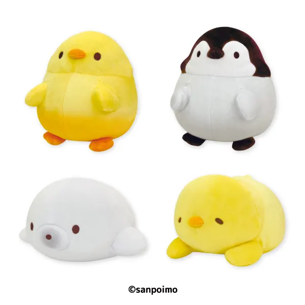 もふピヨ もふもふぬいぐるみ(画像)
