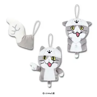 仕事猫 フィンガーパペットの画像