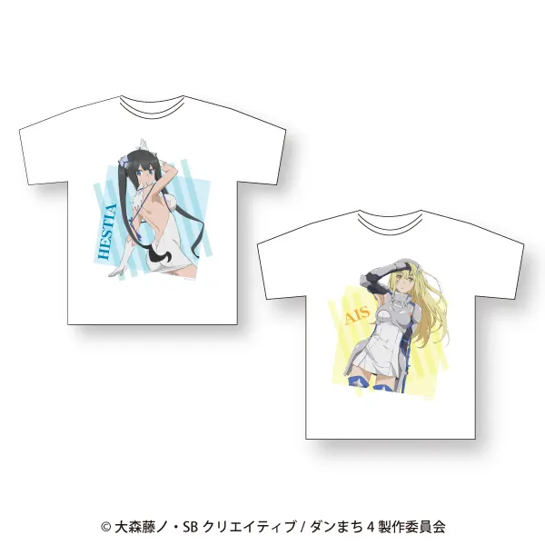 ダンジョンに出会いを求めるのは間違っているだろうかⅣ フルカラーTシャツ(画像)