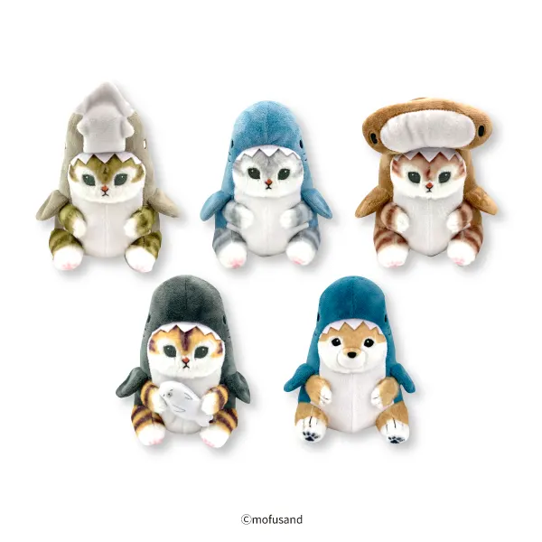 mofusand サメにゃんぬいぐるみ2(画像)
