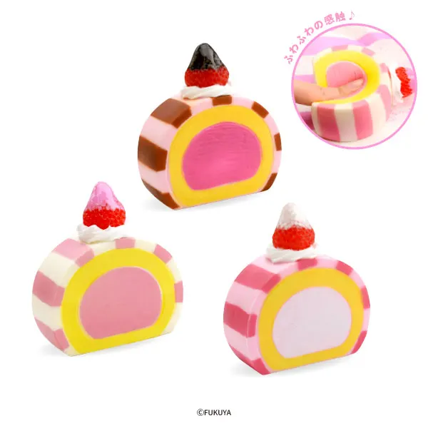 ふわふわロールケーキ~いちご~(画像)