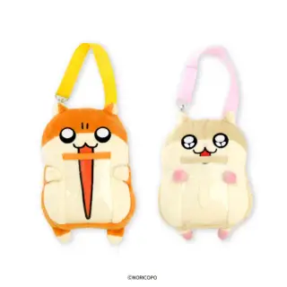 クソハムちゃん ぬいぐるみパスケースポーチの画像