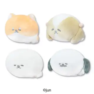 こんにちは、いぬです おひるねぬいぐるみの画像