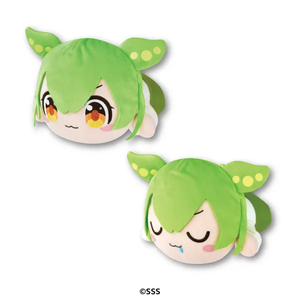 ずんだもん ねそべりぬいぐるみ(画像)