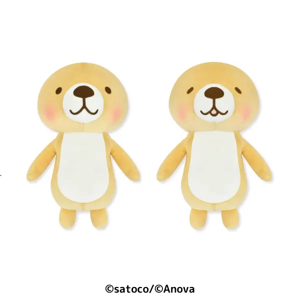 突撃!ラッコさん もちもちBIGぬいぐるみ(画像)