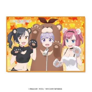 NEW GAME!! フリースブランケット2の画像