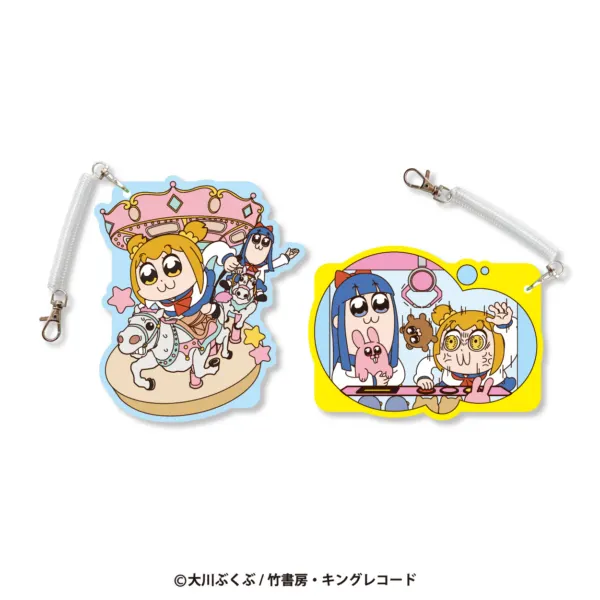 ポプテピピック ラバーパスケース(画像)