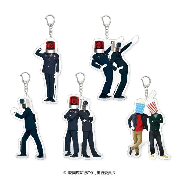 NO MORE映画泥棒 アクリルキーホルダー(画像)