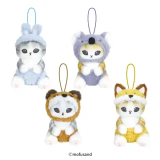 mofusand にゃんぱんつ！ マスコットぬいぐるみの画像