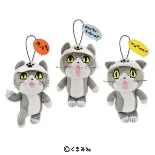 仕事猫 マスコットぬいぐるみの画像