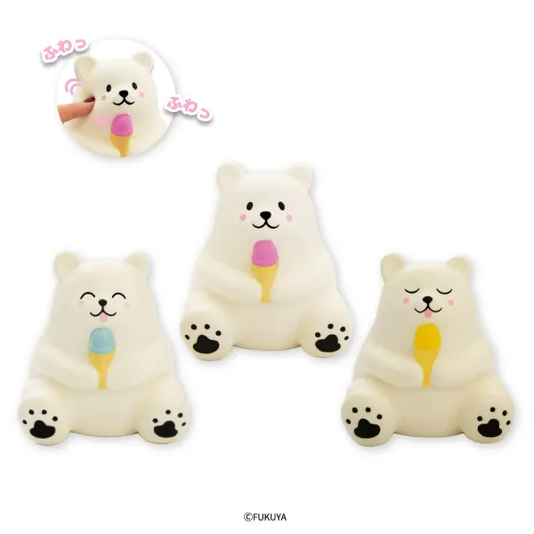 シロクマさんスクイーズBIG(画像)