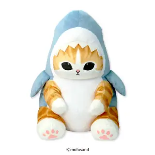 mofusand サメにゃん 超BIGぬいぐるみの画像