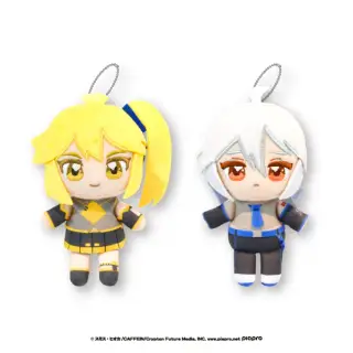 亞北ネル＆弱音ハク ぬいぷりけおすわりの画像