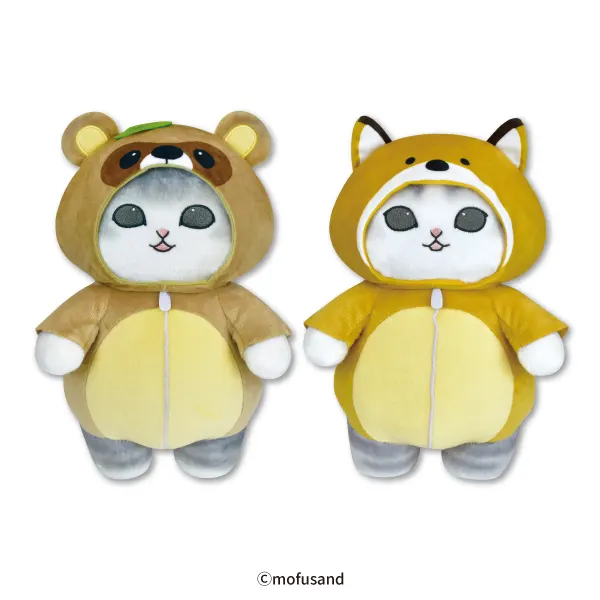 mofusand あったかパジャマにゃん BIGぬいぐるみ(画像)