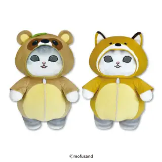 mofusand あったかパジャマにゃん BIGぬいぐるみの画像