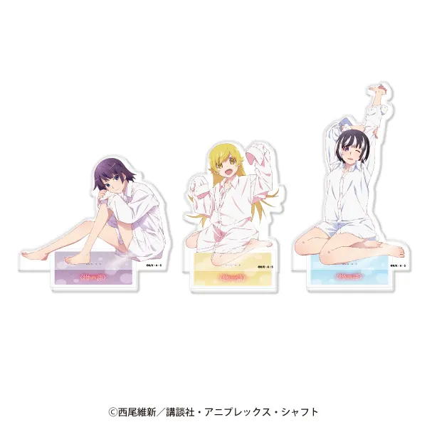 物語シリーズ アクリルスタンド(画像)