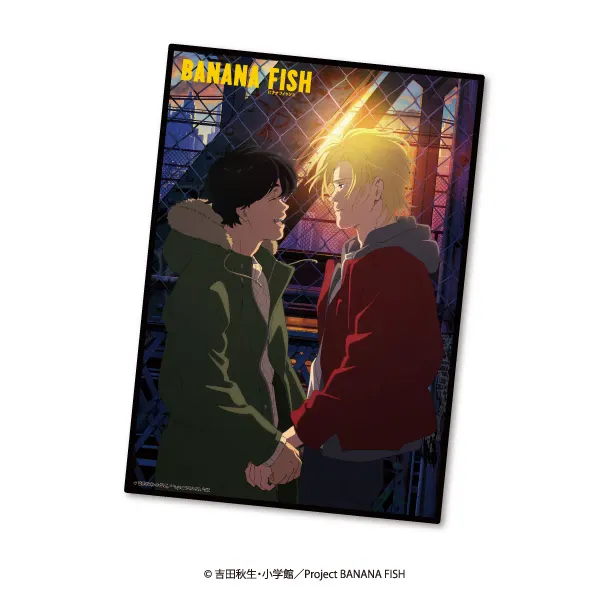 BANANA FISH マイクロファイバータオルの台紙