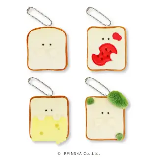 もちっと食ぱんさん マスコットぬいぐるみの画像