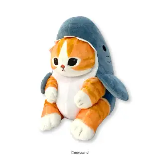 mofusand サメにゃんBIGぬいぐるみの画像