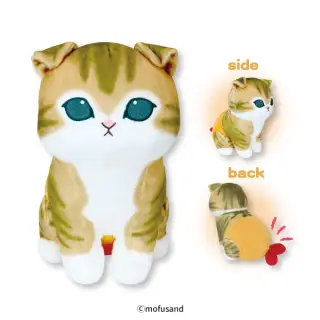 mofusand えびにゃん BIGぬいぐるみ～おぱんつ～の画像