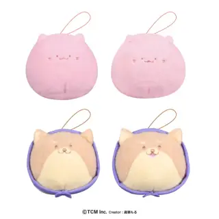ねこもどき 羊毛フェルト風 マスコットぬいぐるみの画像