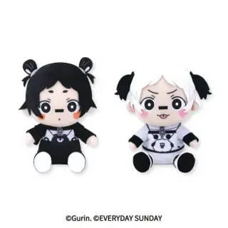 くまのまーくん×Gurin. おすわりぬいぐるみの画像