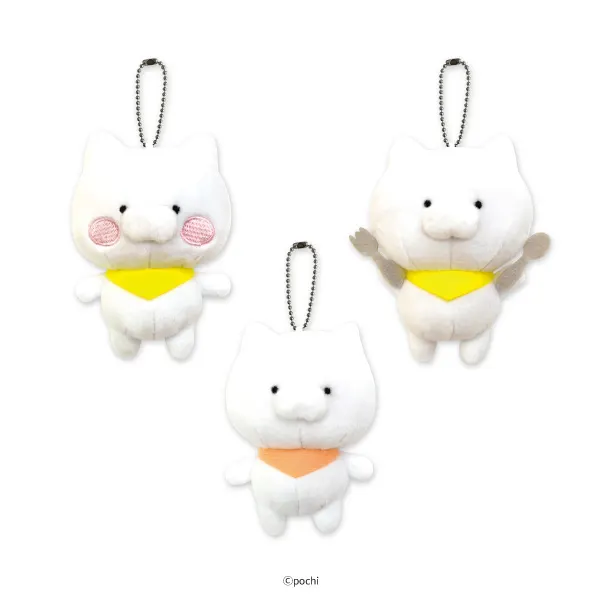 こどもにゃんこ マスコットぬいぐるみ(画像)
