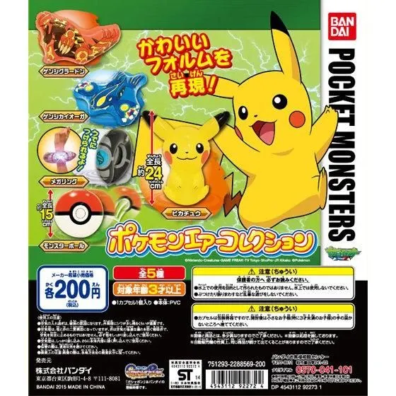 ポケットモンスターXY ポケモンエアーコレクションの台紙