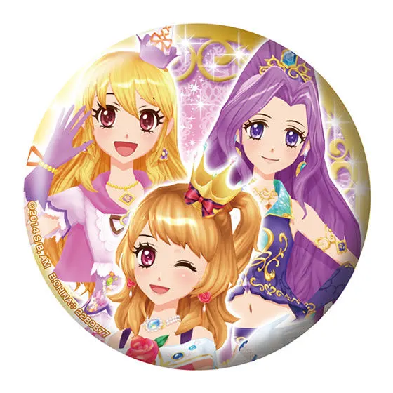 劇場版アイカツ！オールスターズ缶バッヂ いちご＆美月＆あかり