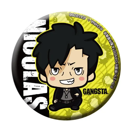 GANGSTA カプセル缶バッジコレクション ニコラス