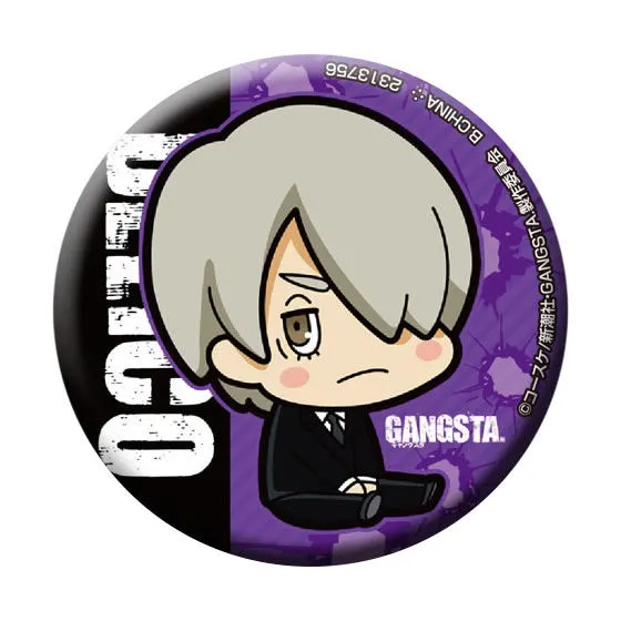 GANGSTA カプセル缶バッジコレクション デリコ