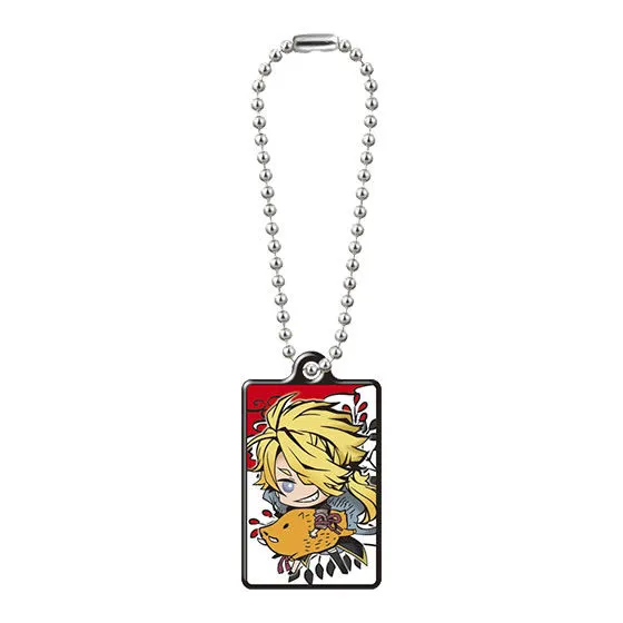 【mini】刀剣乱舞-ONLINE-　刀剣花鳥メタルチャーム 獅子王