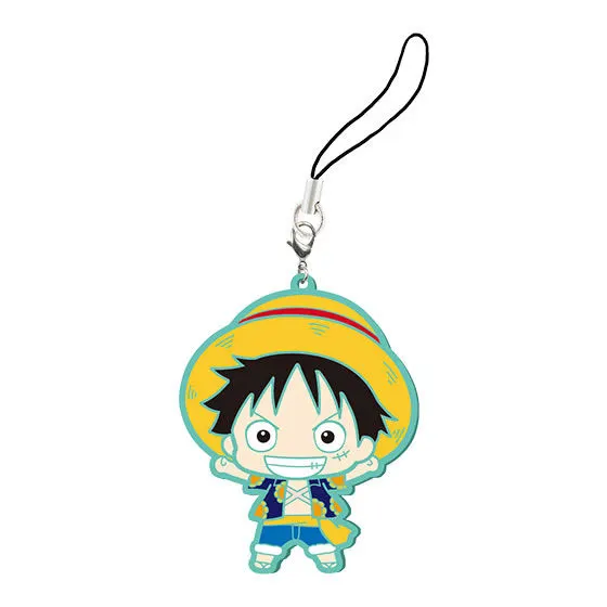 From TV animation ONE PIECE カプセルラバーマスコット モンキー・D・ルフィ