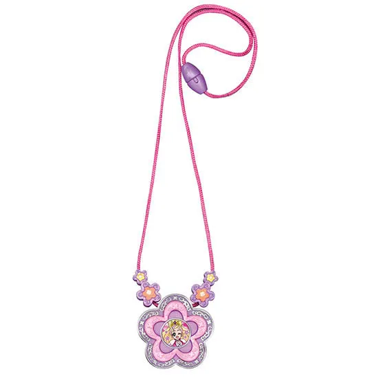 Go!プリンセスプリキュア プリキュアプリンセスティアラ&ジュエリー パープルフラワーネックレス キュアフローラ