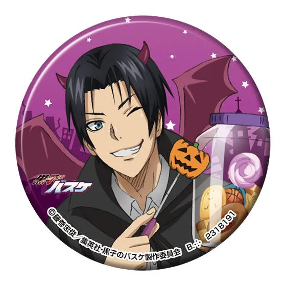 黒子のバスケ カプセル缶バッジ in Halloween2 高尾和成
