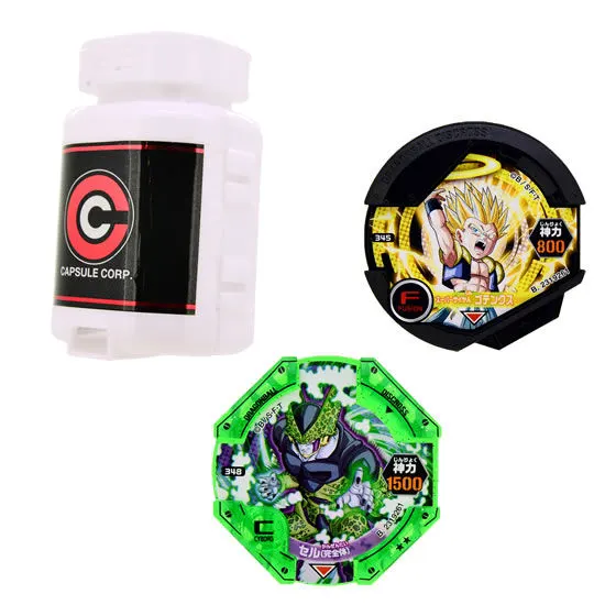 ドラゴンボールディスクロスケース01 スーパーサイヤ人 ゴテンクス&セル(完全体)