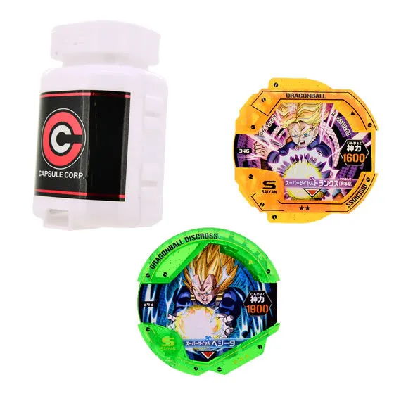ドラゴンボールディスクロスケース01 スーパーサイヤ人 トランクス(青年期)&スーパーサイヤ人 ベジータ