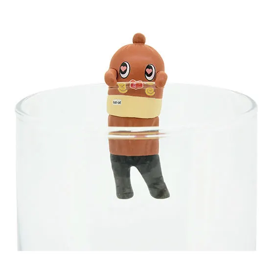 ねば~るくん 机の上の「ねば~るくん」 ねば~るくん(伸びてぶら下がりver.)