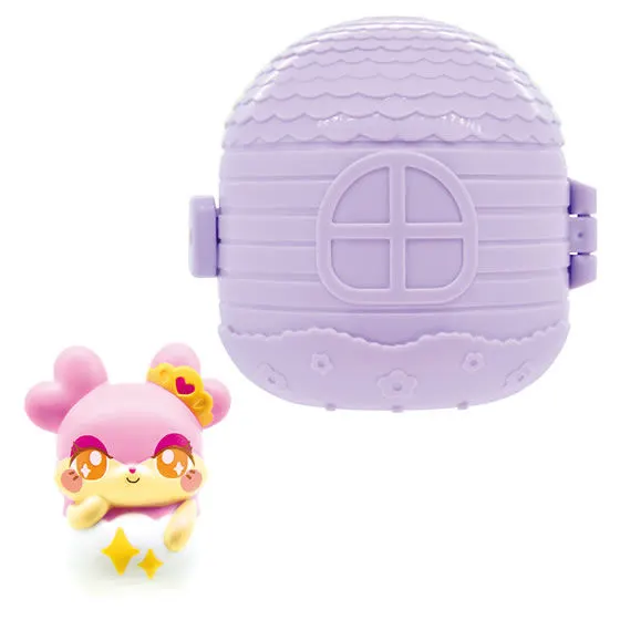 ヒミツのここたま　ここたまミニハウス キラリスマスコット+ハウス