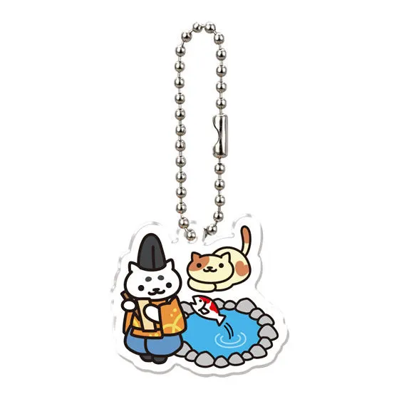 かばんにつけてねこあつめ 魚で一句