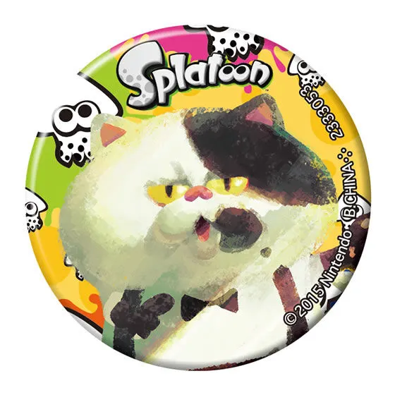 スプラトゥーン イカした缶バッジコレクション ジャッジくん