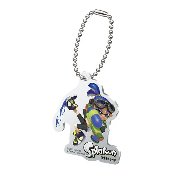 スプラトゥーン イカしたインクリングプレートスイング ボーイ(ブルー)