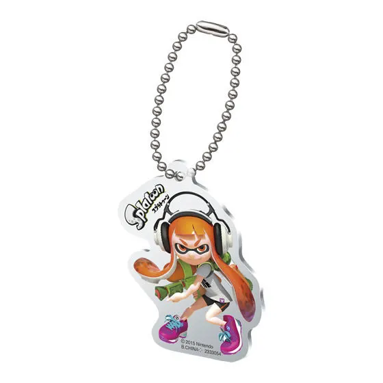スプラトゥーン イカしたインクリングプレートスイング ガール(オレンジ)