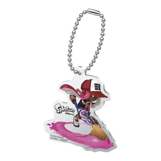 スプラトゥーン イカしたインクリングプレートスイング ガール(ピンク)
